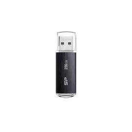 SILICON POWER Pendrive 256GB, Blaze - B02 USB 3.2 Gen 1, Fekete