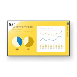 SONY Bravia 16/7 FW-55EZ20L 55" professzionális LCD kijelző, Android TV, 3840x2160, 16:9, 350 cd/m2, 3xHDMI/2xUSB/WIFI