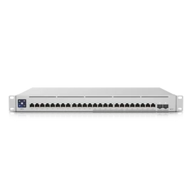 UBiQUiTi Switch 12x1000Mbps(POE+) + 12x2500Mbps(POE+) + 2x10000Mbps SFP+, Menedzselhető, Rackes - USW-ENTERPRISE-24-POE