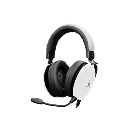 WHITE SHARK GH-2540W ELEPHANT-W  vezetékes gamer fejhallgató mikrofonnal, fehér