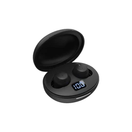 WHITE SHARK GEB-TWS02B VORTEX-B bluetooth fülhallgató, fekete
