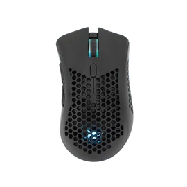 WHITE SHARK LIONEL-B, WGM-5012B vezeték nélküli gamer egér, fekete, 10000 dpi