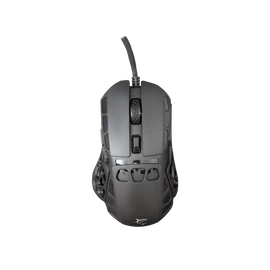 WHITE SHARK ECTOR-B GM-5016B RGB gamer egér, 12.200 dpi, 7 gombos fekete