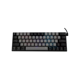 WHITE SHARK GK-002723V2-G-B/BL-HU WAKIZASHI-2/G-B/BL-HU mech.bill.szürke/fekete magyar,kék 64k