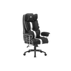 WHITE SHARK LE MANS-B/W fekete/fehér gamer szék