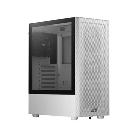 A-Data XPG Valor Mesh Compact Mid-Tower Chassis Tempered Glass White gépház
