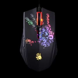 A4-Tech Bloody A60 Light Strike RGB Gaming Mouse Black egér