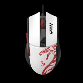 A4-Tech Bloody L65 Max eSport Naraka RGB Gaming mouse Black/White egér