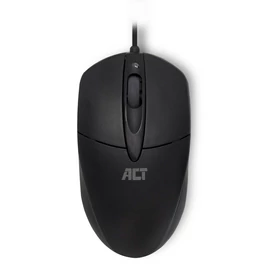 ACT Wired Optical Mouse 1000 DPI Black egér