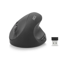 ACT AC5101 Wireless Ergonomic Mouse Black egér