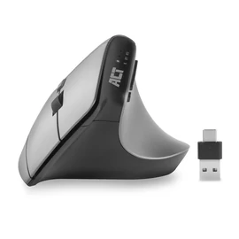 ACT A5515 Ergonomic Wireless Bluetooth Mouse Black egér