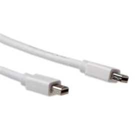 ACT AK3960 Mini DisplayPort cable Male-Male 1,5m White kábel
