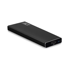 ACT AC1605 USB-C M.2 NVMe SSD Enclosure Black mobilrack / beépítő keret
