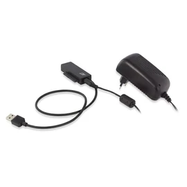ACT AC1515 USB3.2 Hard Drive Adapter 2,5"/3,25" SSD/HDD with Power Supply mobilrack / beépítő keret