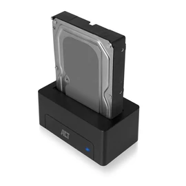 ACT AC1500 USB3.2 2,5"/3,5" SATA Hard Drive Docking Station mobilrack / beépítő keret