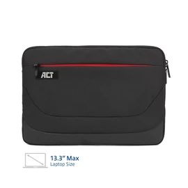 ACT AC8575 Suburb Laptop Sleeve 13,3" Black notebook táska