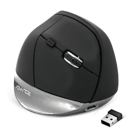 Advance Vertical Plus Wireless Mouse Black egér