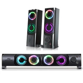 Advance Soundphonics 6W RMS RGB Speaker Black hangszóró
