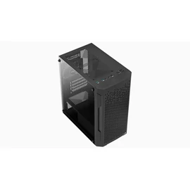 Aerocool Trinity Mini Tempered Glass Black gépház