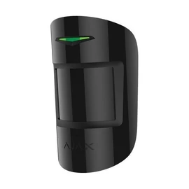 AJAX MotionProtect Plus BL vezetéknélküli kombinált PIR+MW fekete mozgásérzékelő riasztó