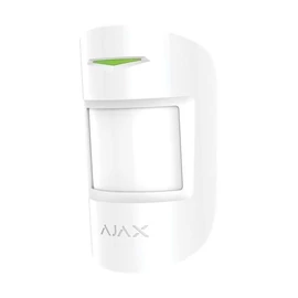 AJAX MotionProtect WH vezetéknélküli PIR fehér mozgásérzékelő riasztó