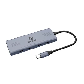 Akasa AK-CBCA32-18BK 10Gbps USB Type-C 4 Port Hub usb hub