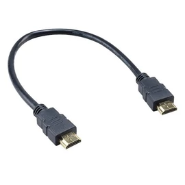 Akasa 4K Short HDMI 30cm cable Black kábel