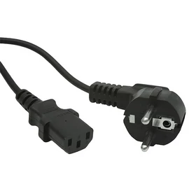Akyga AK-PC-01C Power Cord PC 1,5m Black kábel