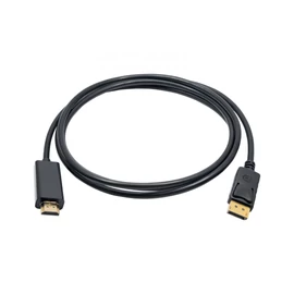 Akyga AK-AV-05 HDMI / DisplayPort cable 1,8m Black kábel