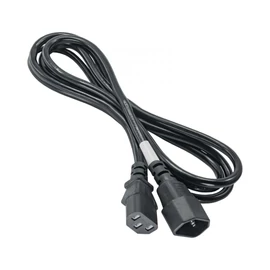 Akyga AK-PC-03A Extension Power Cord C13 / C14 cable 1,8m Black kábel
