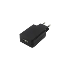 Akyga AK-CH-06 USB Adapter 100-240V/5V/2.1A 1USB Black töltő