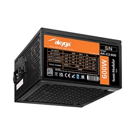 Akyga 600W 80+ AK-C2-600 tápegység