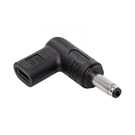 Akyga AK-ND-C17 USB Type-C/4,8x1,7mm Laptop Adapter Black speciális átalakító