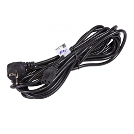 Akyga AK-PC-05A PC Power Cord cable 5m Black kábel