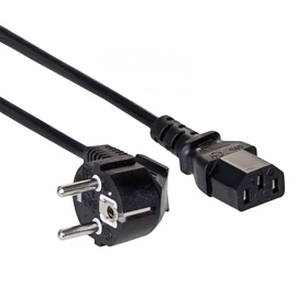 Akyga AK-PC-05C Power Cable CU CEE 7/7 / IEC C13 5m kábel