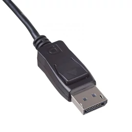 Akyga AK-AV-15 DisplayPort / miniDisplayPort cable 1,8m Black kábel