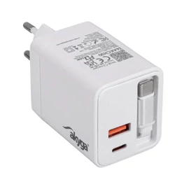 Akyga AK-CH-30 65W Wall Charger White töltő