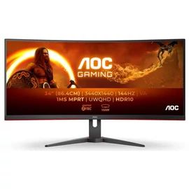 AOC 34" CU34G2XE/BK LED Curved monitor