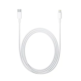 Apple Lightning to USB-C Cable 1m White kábel