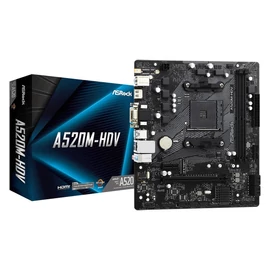 ASRock A520M-HDV alaplap