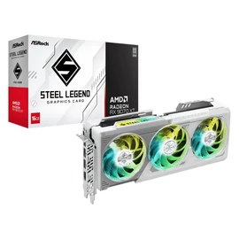 ASRock Radeon RX 9070 XT Steel Legend 16GB videókártya