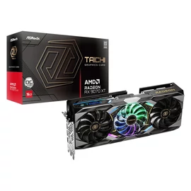 ASRock Radeon RX9070 XT Taichi 16GB OC videókártya