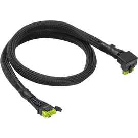 ASRock 12V-2x6 600W / L-Type Cable 0,7m Black kábel