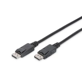 Assmann DisplayPort connection cable, DP 5m Black kábel