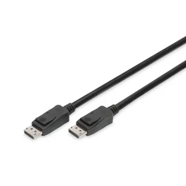 Assmann DisplayPort connection cable, DP 1m Black kábel