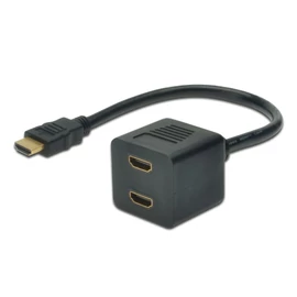 Assmann HDMI Y-splitter cable, type A -2xtype A speciális átalakító