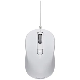 Asus MU101C Wired Blue Ray Mouse White egér