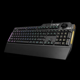 Asus TUF Gaming K1 RGB Keyboard Black HU billentyűzet