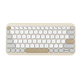 Asus Marshmallow Keyboard KW100 Wireless Keyboard Oat Milk HU billentyűzet
