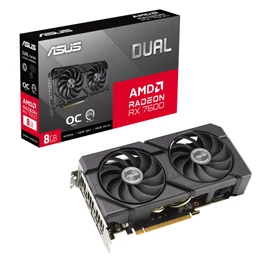 Asus DUAL-RX7600-O8G-EVO videókártya